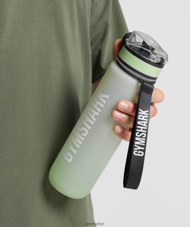 Gymsharkbotella deportiva unisexo verde flora/verde salvia del desierto PFTJ2N1118 accesorios