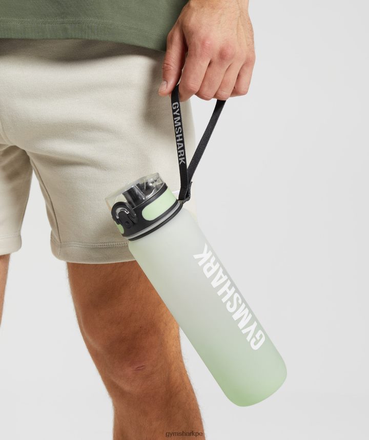 Gymsharkbotella deportiva unisexo verde flora/verde salvia del desierto PFTJ2N1118 accesorios