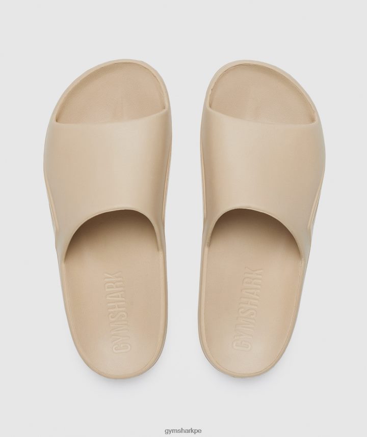 Gymsharkdiapositivas del día de descanso unisexo marrón tostado PFTJ2N1067 accesorios