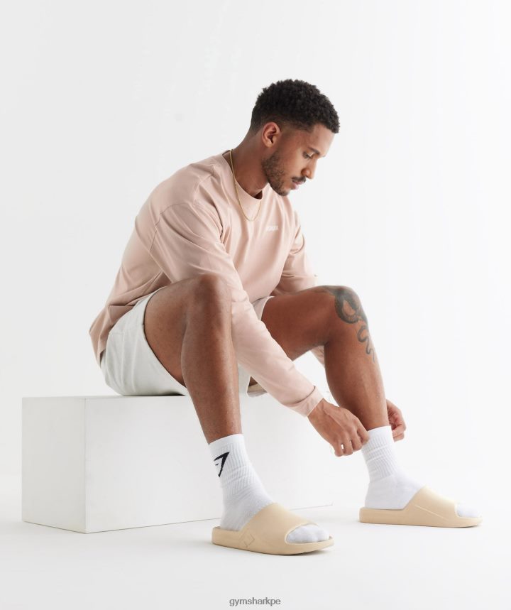 Gymsharkdiapositivas del día de descanso unisexo marrón tostado PFTJ2N1067 accesorios