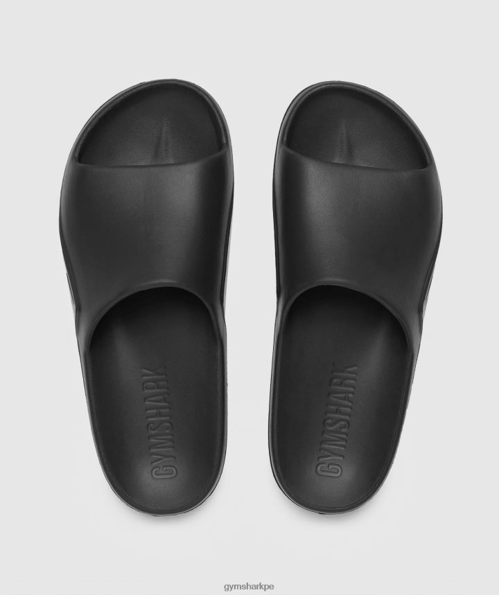 Gymsharkdiapositivas del día de descanso unisexo negro PFTJ2N1062 accesorios