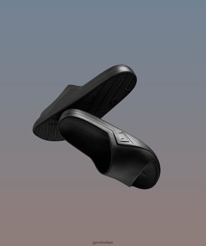 Gymsharkdiapositivas del día de descanso unisexo negro PFTJ2N1062 accesorios