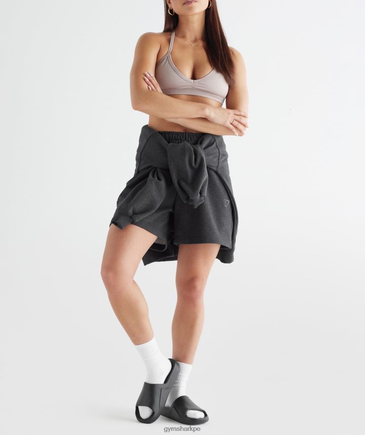 Gymsharkdiapositivas del día de descanso unisexo negro PFTJ2N1062 accesorios