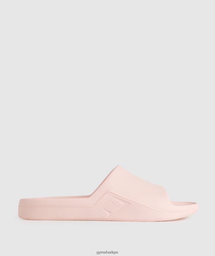 Gymsharkdiapositivas del día de descanso unisexo rosa brumoso PFTJ2N1066 accesorios