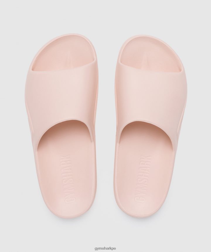 Gymsharkdiapositivas del día de descanso unisexo rosa brumoso PFTJ2N1066 accesorios