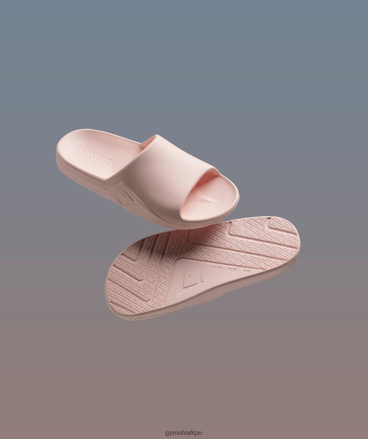 Gymsharkdiapositivas del día de descanso unisexo rosa brumoso PFTJ2N1066 accesorios