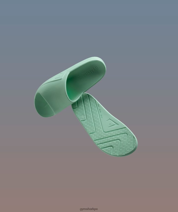 Gymsharkdiapositivas del día de descanso unisexo verde pastel PFTJ2N1064 accesorios