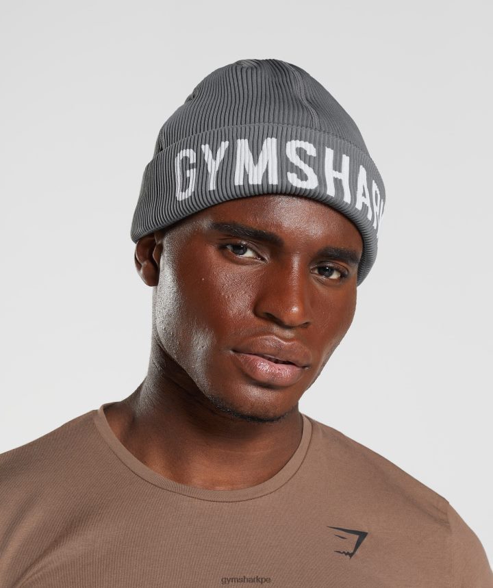 Gymsharkgorro docker sin costuras unisexo marga gris carbón PFTJ2N1145 accesorios