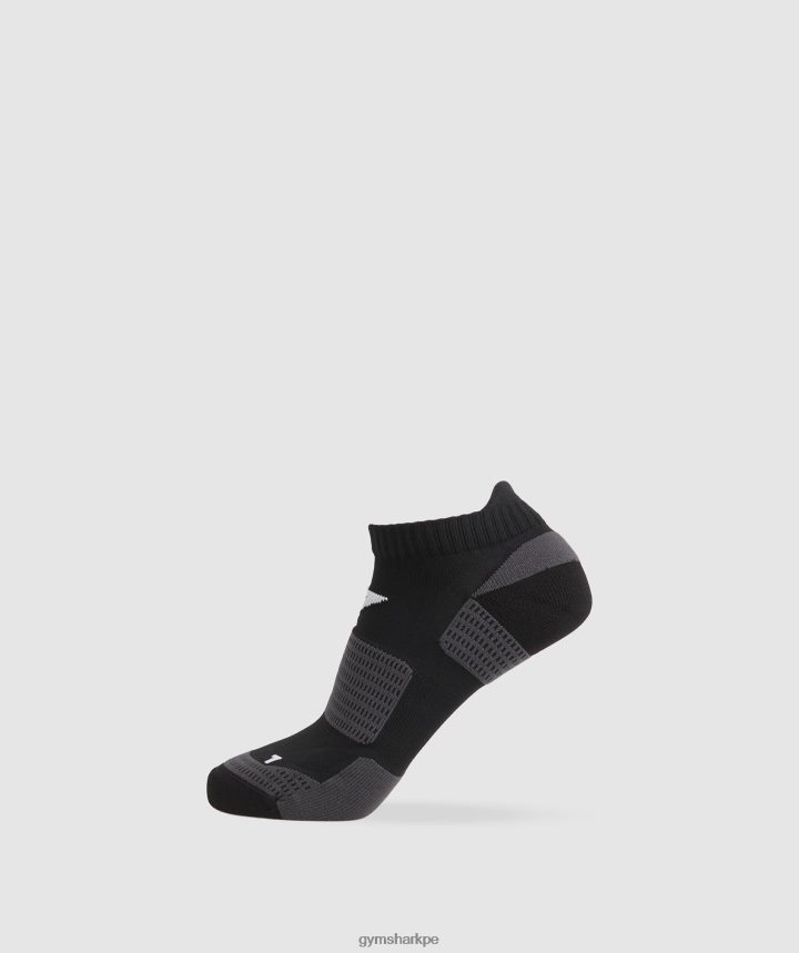 Gymsharkcalcetines tobilleros unisexo negro PFTJ2N1103 accesorios