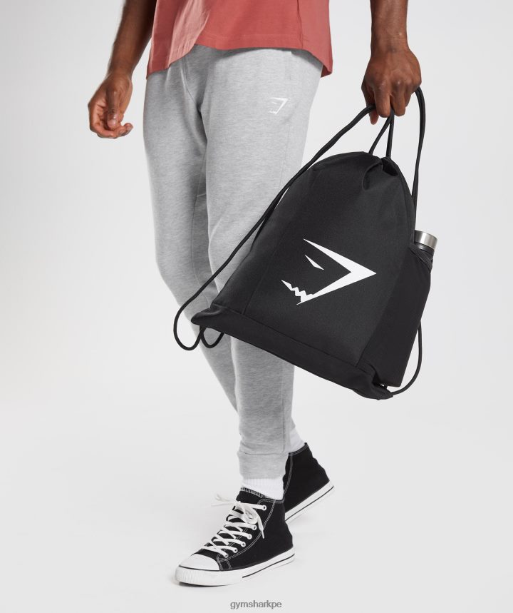 Gymsharkmochila con cabeza de tiburón unisexo negro PFTJ2N1070 accesorios