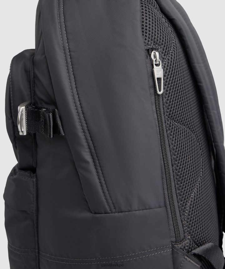 Gymsharkmochila de estilo de vida unisexo gris ónix PFTJ2N1072 accesorios