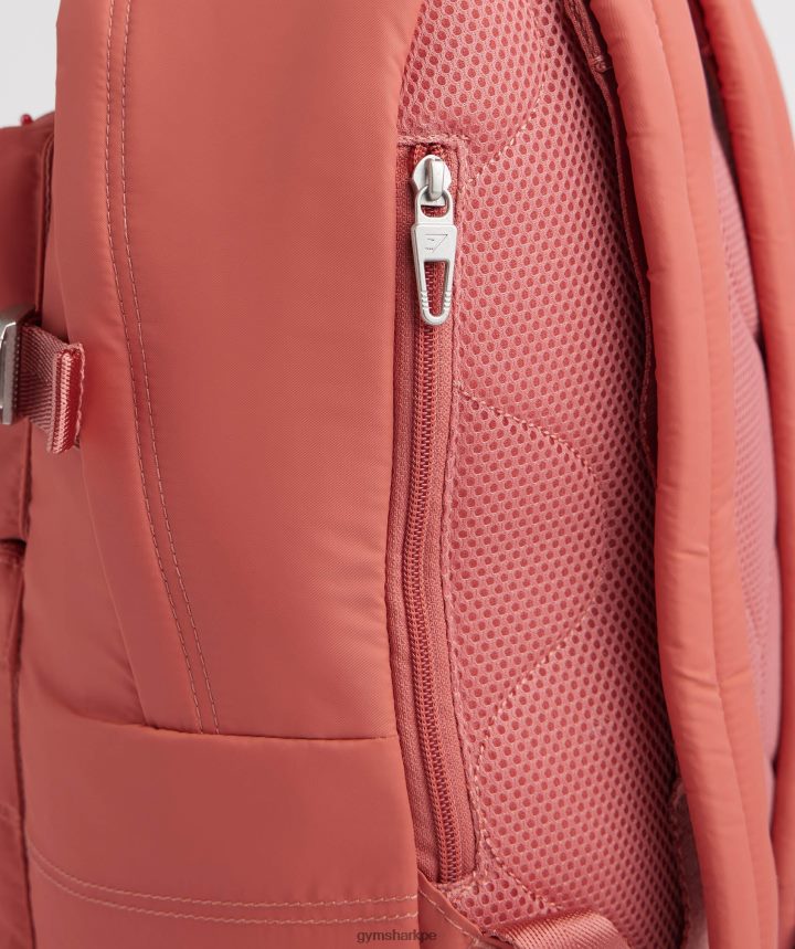 Gymsharkmochila de estilo de vida unisexo rosa terracota PFTJ2N1068 accesorios