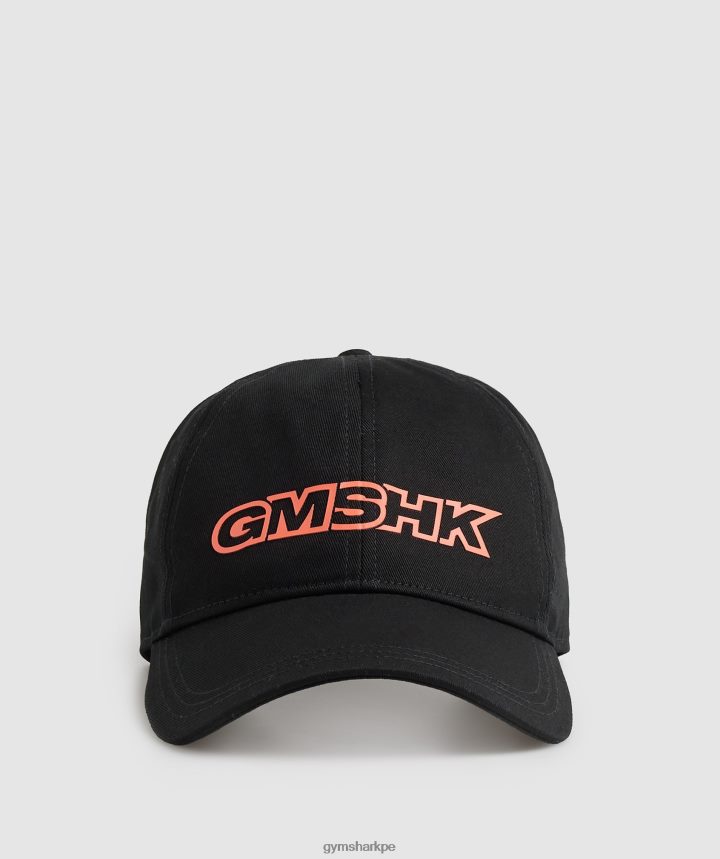 Gymsharkgorra de beisbol gmshk unisexo negro/naranja solsticio PFTJ2N1126 accesorios