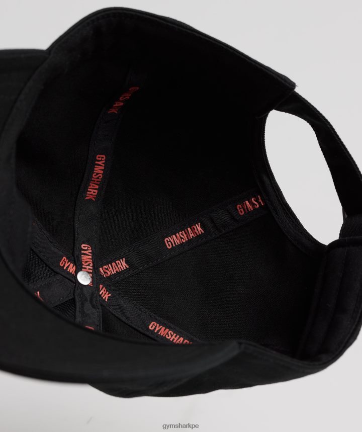 Gymsharkgorra de beisbol gmshk unisexo negro/naranja solsticio PFTJ2N1126 accesorios