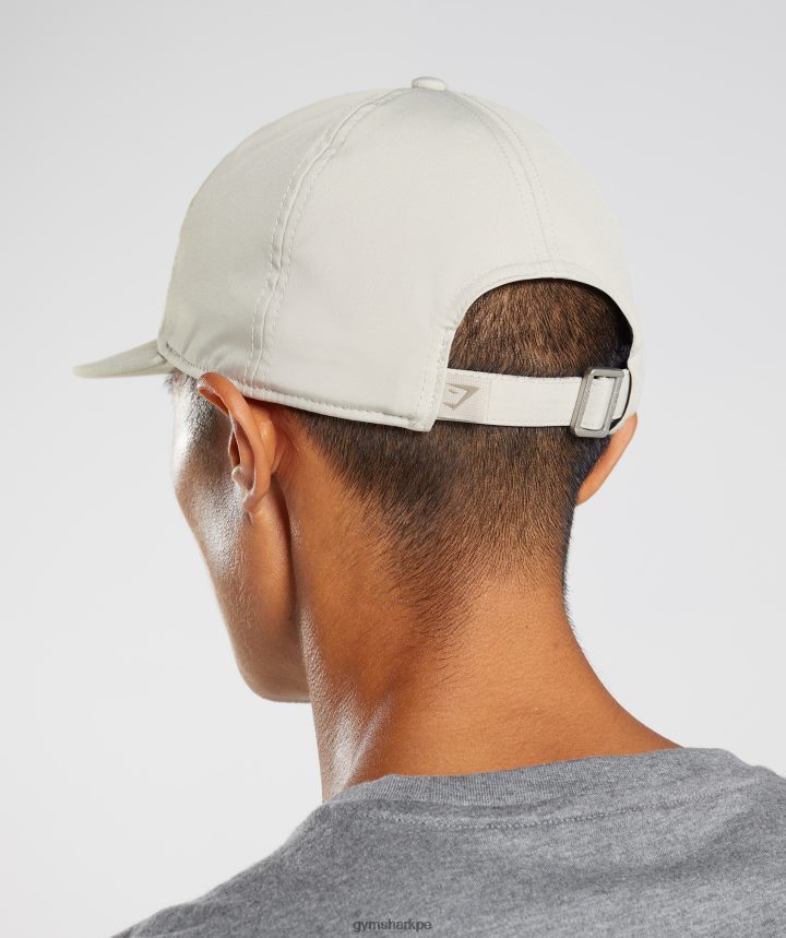 Gymsharkgorra de visera plana unisexo gris guijarro PFTJ2N1130 accesorios