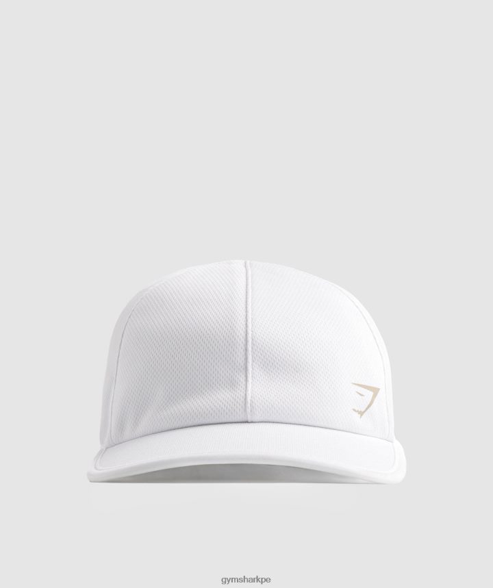 Gymsharkgorro de cola de caballo unisexo blanco PFTJ2N1138 accesorios