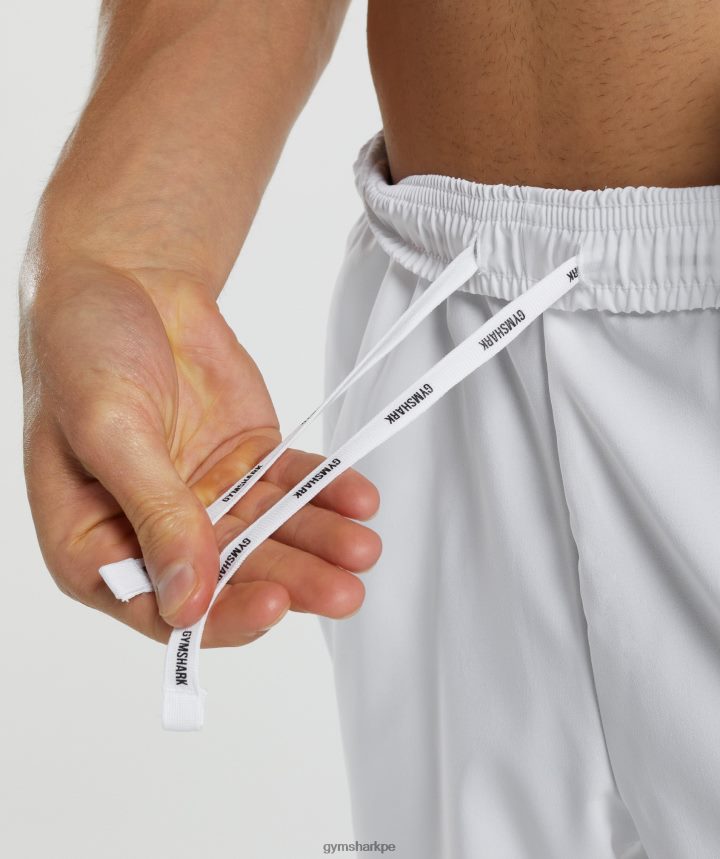 Gymsharkllegada pantalones cortos de 5\" hombres blanco PFTJ2N553 ropa