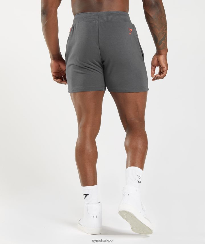 Gymsharkpantalones cortos audaces hombres silueta gris PFTJ2N532 ropa