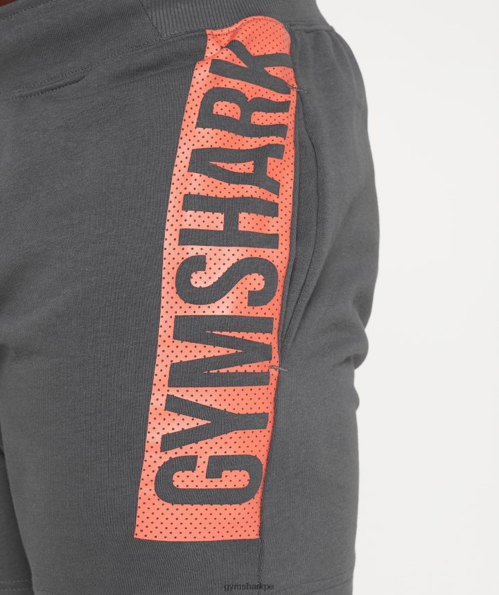 Gymsharkpantalones cortos audaces hombres silueta gris PFTJ2N532 ropa