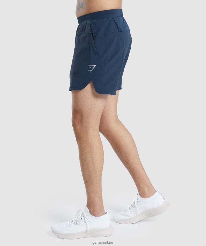 Gymsharkpantalones cortos de 5" de evolución rápida hombres Armada PFTJ2N515 ropa