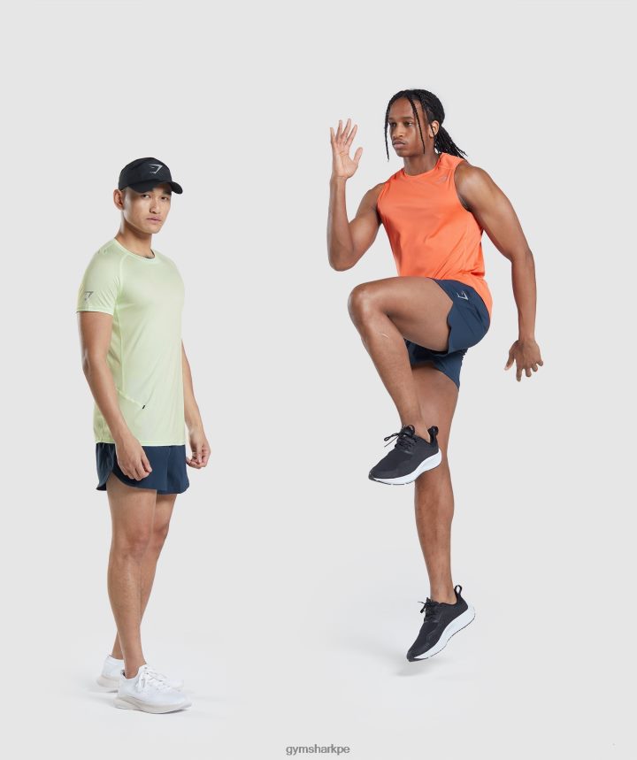Gymsharkpantalones cortos de 5\" de evolución rápida hombres Armada PFTJ2N515 ropa