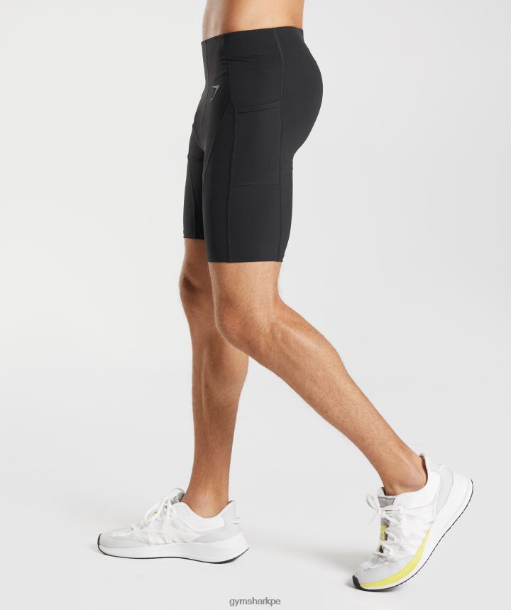 Gymsharkpantalones cortos interiores de control hombres negro PFTJ2N561 ropa