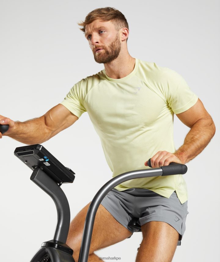 Gymsharkshorts híbridos Apex 5\" hombres deriva gris PFTJ2N546 ropa