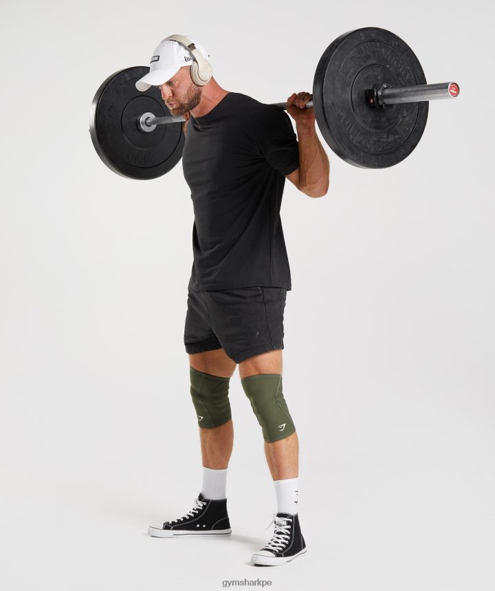 Gymsharkshorts lavados a presión de 5\" hombres negro PFTJ2N524 ropa