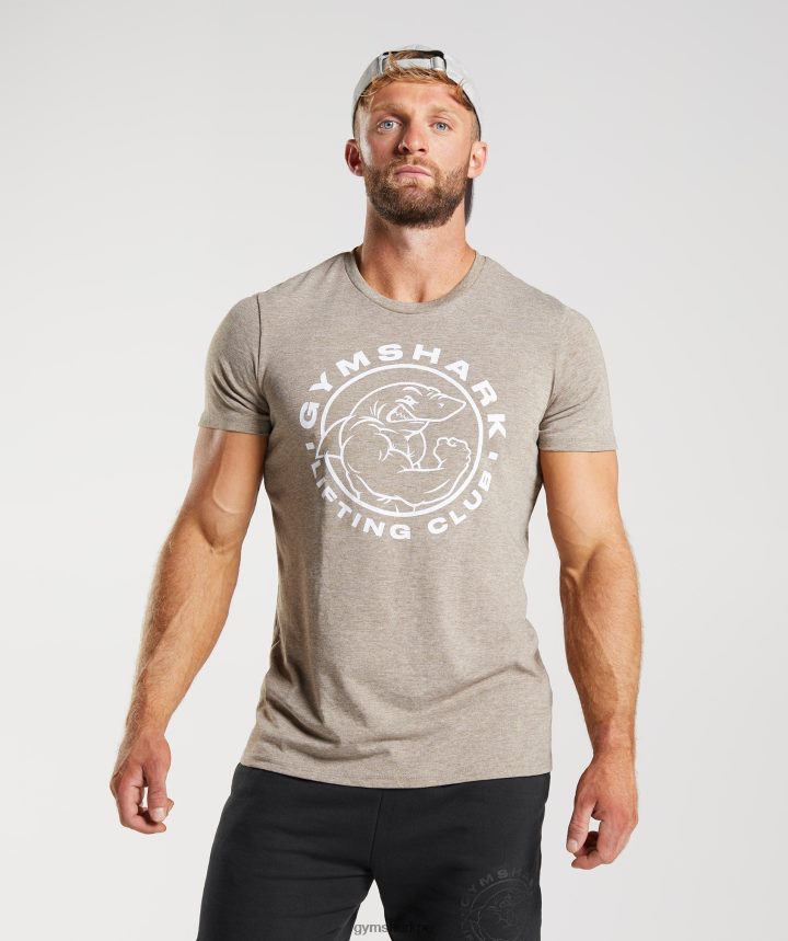 Gymsharkcamiseta de legado hombres marga caliza PFTJ2N693 ropa