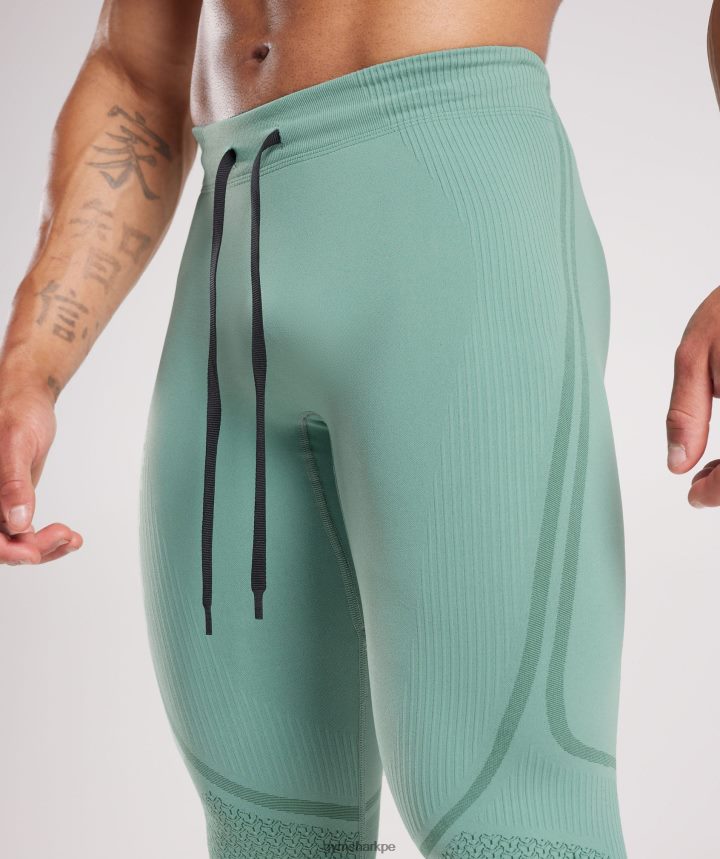 Gymshark315 medias sin costuras hombres tinta verde azulado/verde joya PFTJ2N1030 ropa