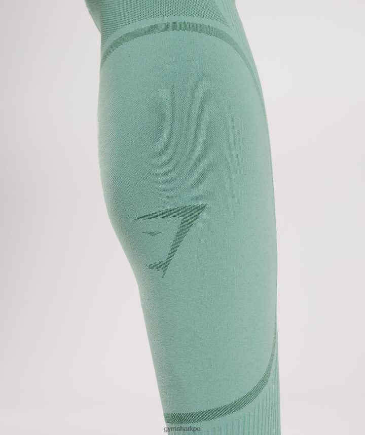 Gymshark315 medias sin costuras hombres tinta verde azulado/verde joya PFTJ2N1030 ropa