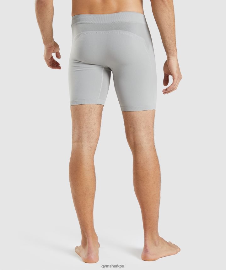 Gymsharkboxeador híbrido hombres gris pardo/gris ónix PFTJ2N1049 ropa