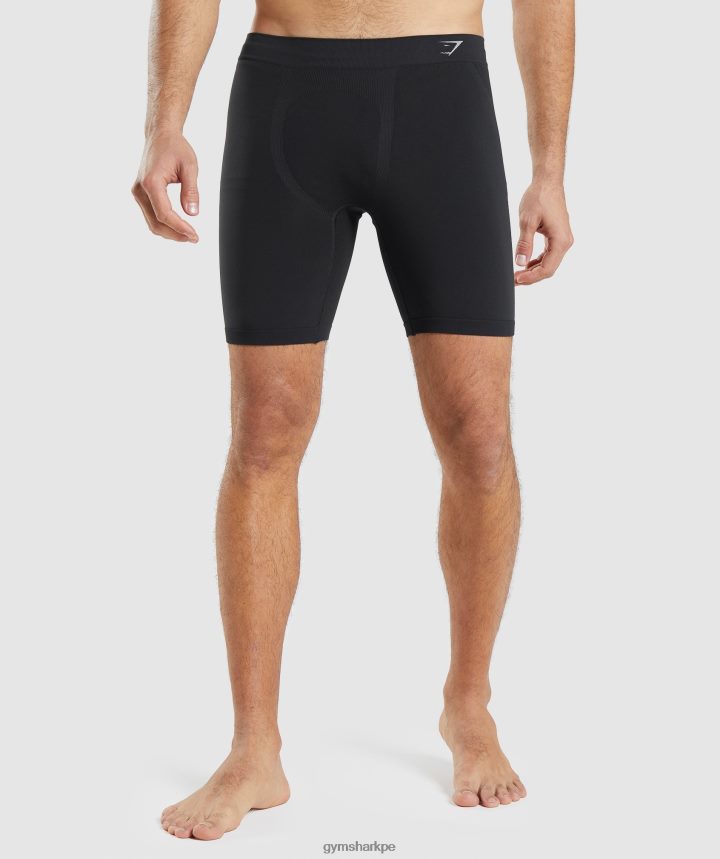 Gymsharkboxeador híbrido hombres negro/gris claro PFTJ2N1044 ropa