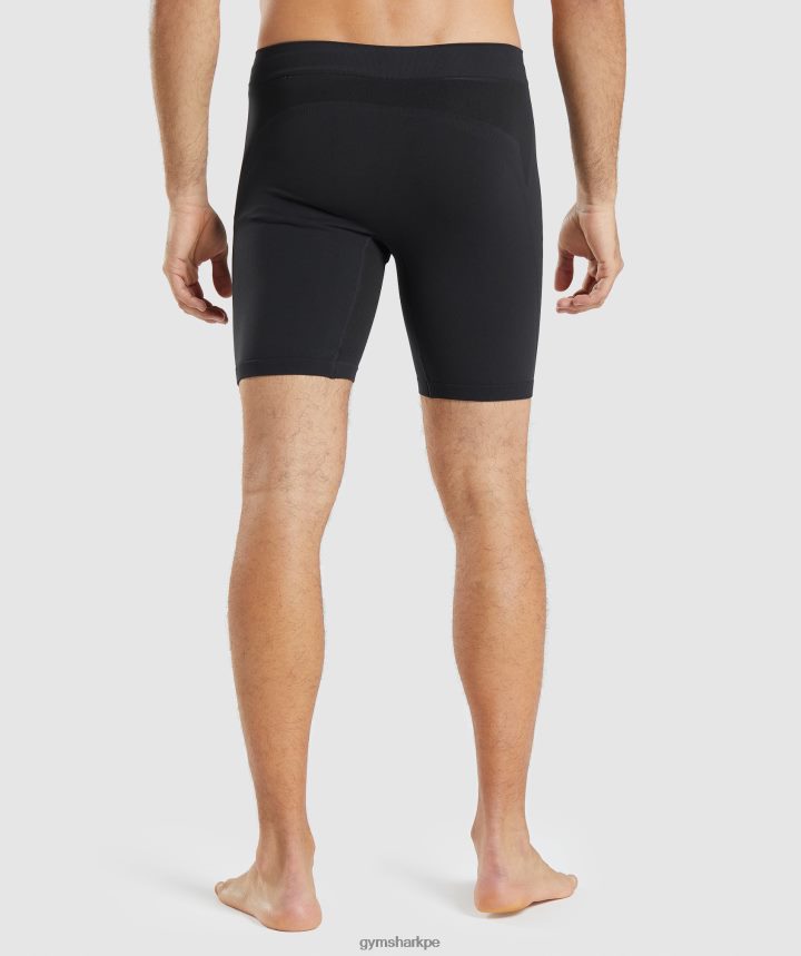 Gymsharkboxeador híbrido hombres negro/gris claro PFTJ2N1044 ropa