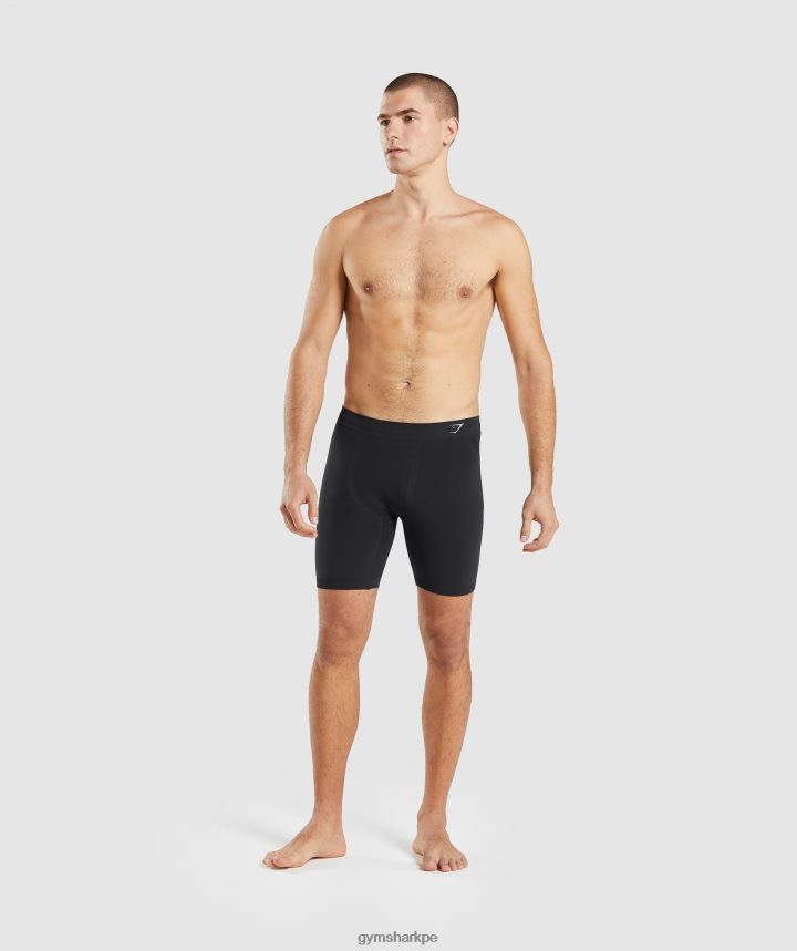 Gymsharkboxeador híbrido hombres negro/gris claro PFTJ2N1044 ropa