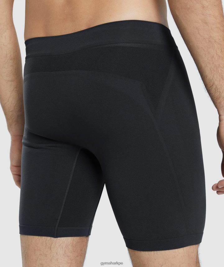 Gymsharkboxeador híbrido hombres negro/gris claro PFTJ2N1044 ropa