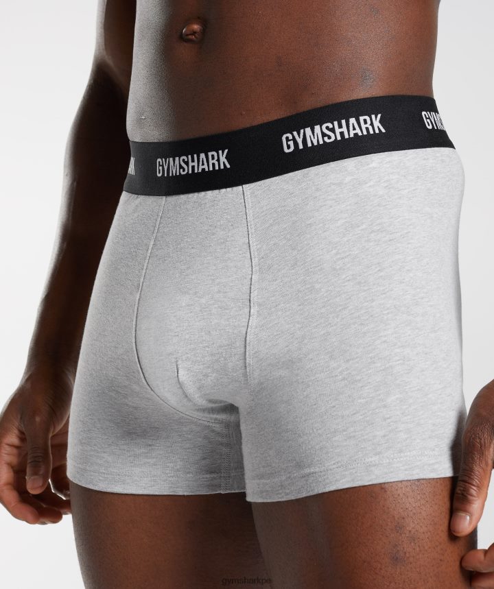 Gymsharkboxeadores paquete de 2 hombres marga gris claro PFTJ2N1051 ropa