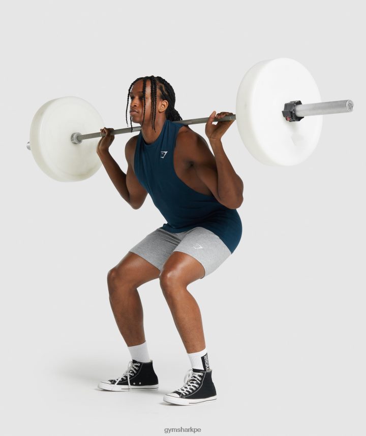 GymsharkTanque de brazo abatible Critical 2.0 hombres Armada PFTJ2N922 ropa