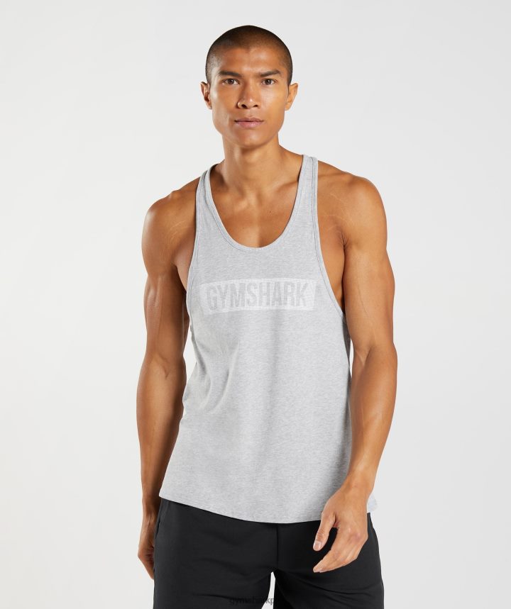 Gymsharklarguero de bloque hombres marga gris claro PFTJ2N1012 ropa