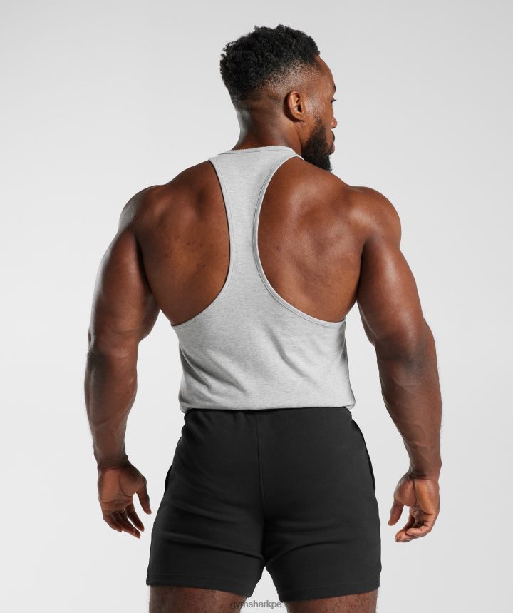 Gymsharklarguero de microondas hombres núcleo gris claro marga PFTJ2N989 ropa