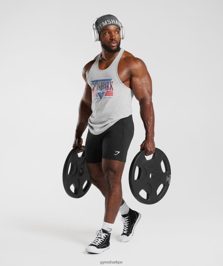 Gymsharklarguero de microondas hombres núcleo gris claro marga PFTJ2N989 ropa