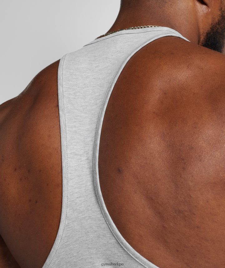 Gymsharklarguero de microondas hombres núcleo gris claro marga PFTJ2N989 ropa