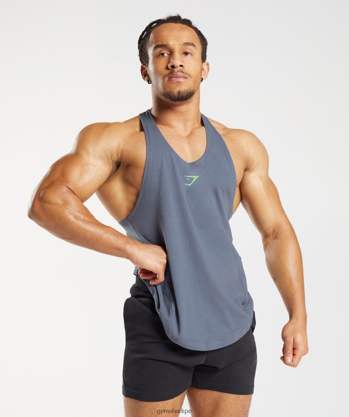 Gymsharklarguero en negrita hombres noche azul PFTJ2N1010 ropa