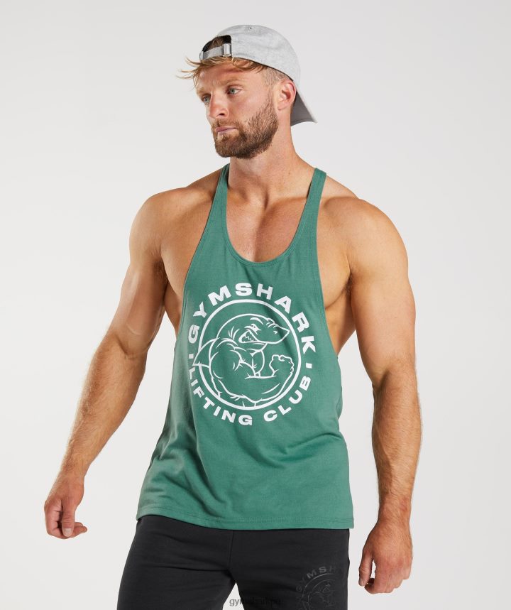 Gymsharklarguero heredado hombres hoya verde PFTJ2N1024 ropa
