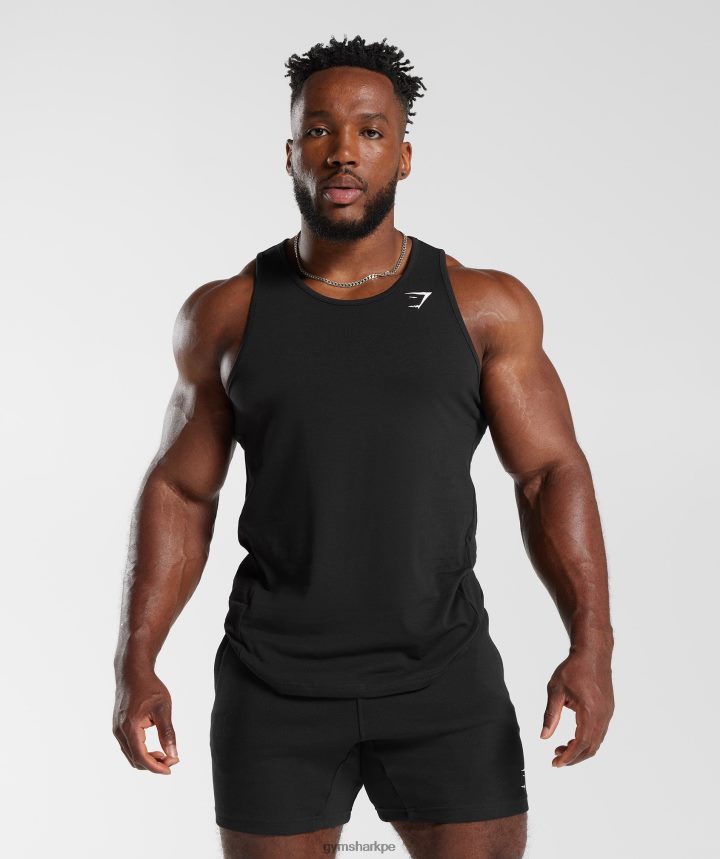 Gymsharktanque crítico 2.0 hombres negro PFTJ2N924 ropa