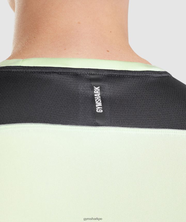 Gymsharktanque de evolución de velocidad hombres pepino verde PFTJ2N909 ropa