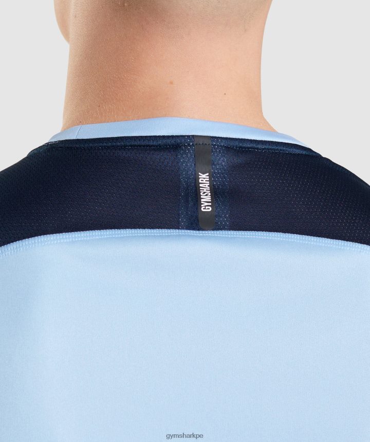 Gymsharktanque de evolución de velocidad hombres piedra lunar azul PFTJ2N903 ropa