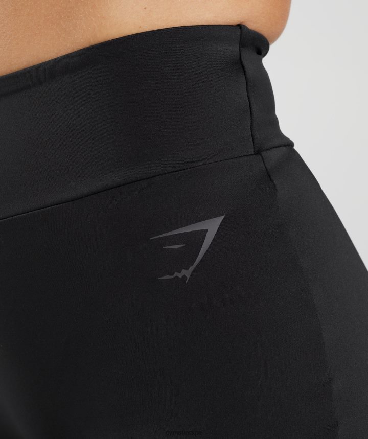 Gymsharkpantalones cortos ajustados originales gs power mujer negro PFTJ2N1 ropa