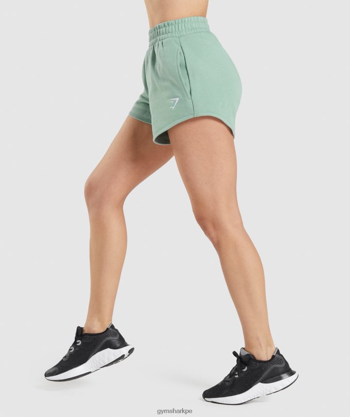 Gymsharkshorts deportivos de entrenamiento mujer maya azul PFTJ2N85 ropa