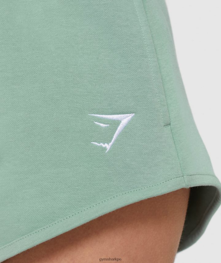 Gymsharkshorts deportivos de entrenamiento mujer maya azul PFTJ2N85 ropa